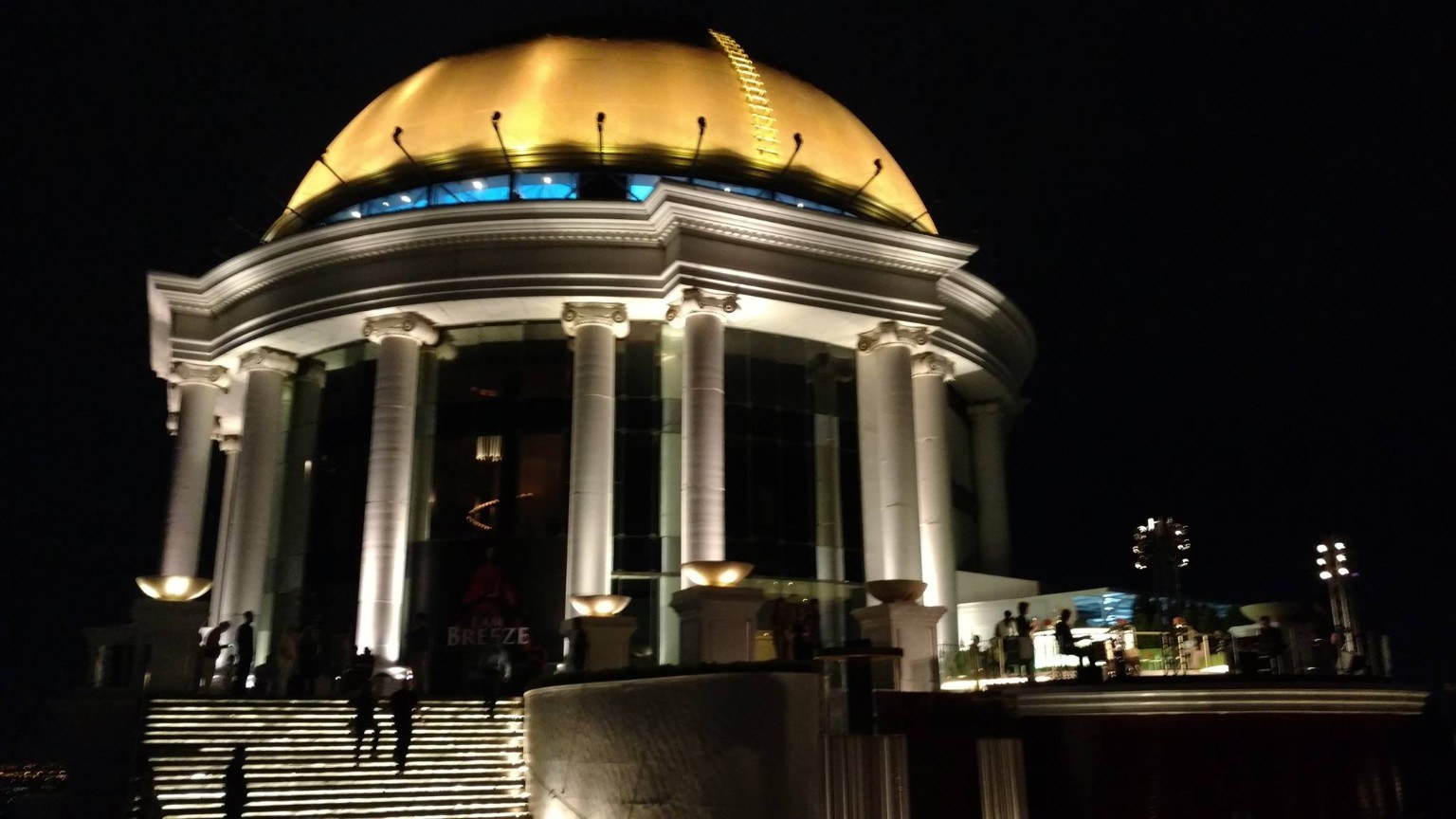 The entrance to Sky Bar at lebua, one of Bangkok's iconic rooftop bars