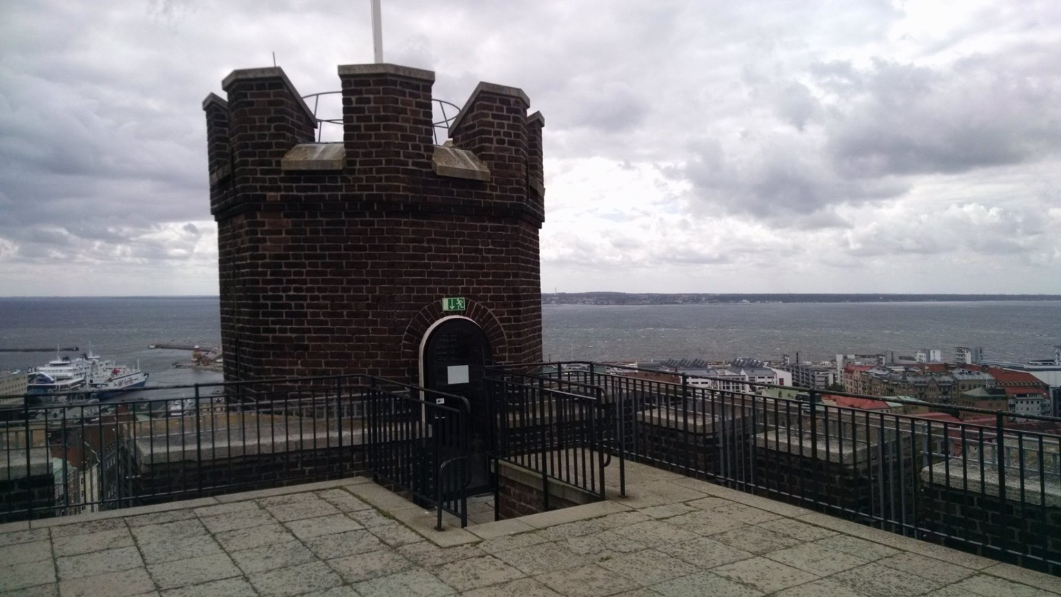 Kärnan medieval tower in Helsingborg