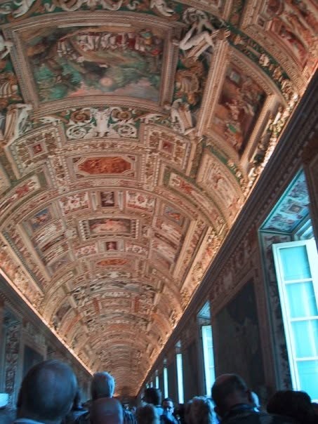 Vatican Museums gallery interior