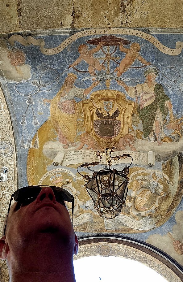Under Bologna's historic porticoes