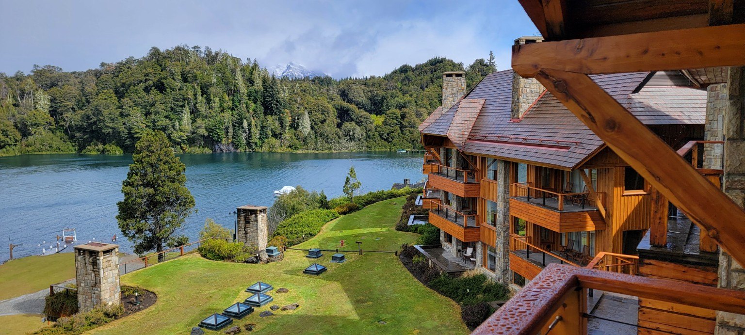 Villa Llao Llao overlooking Lago Nahuel Huapi
