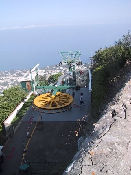 Monte Solaro chairlift on Anacapri