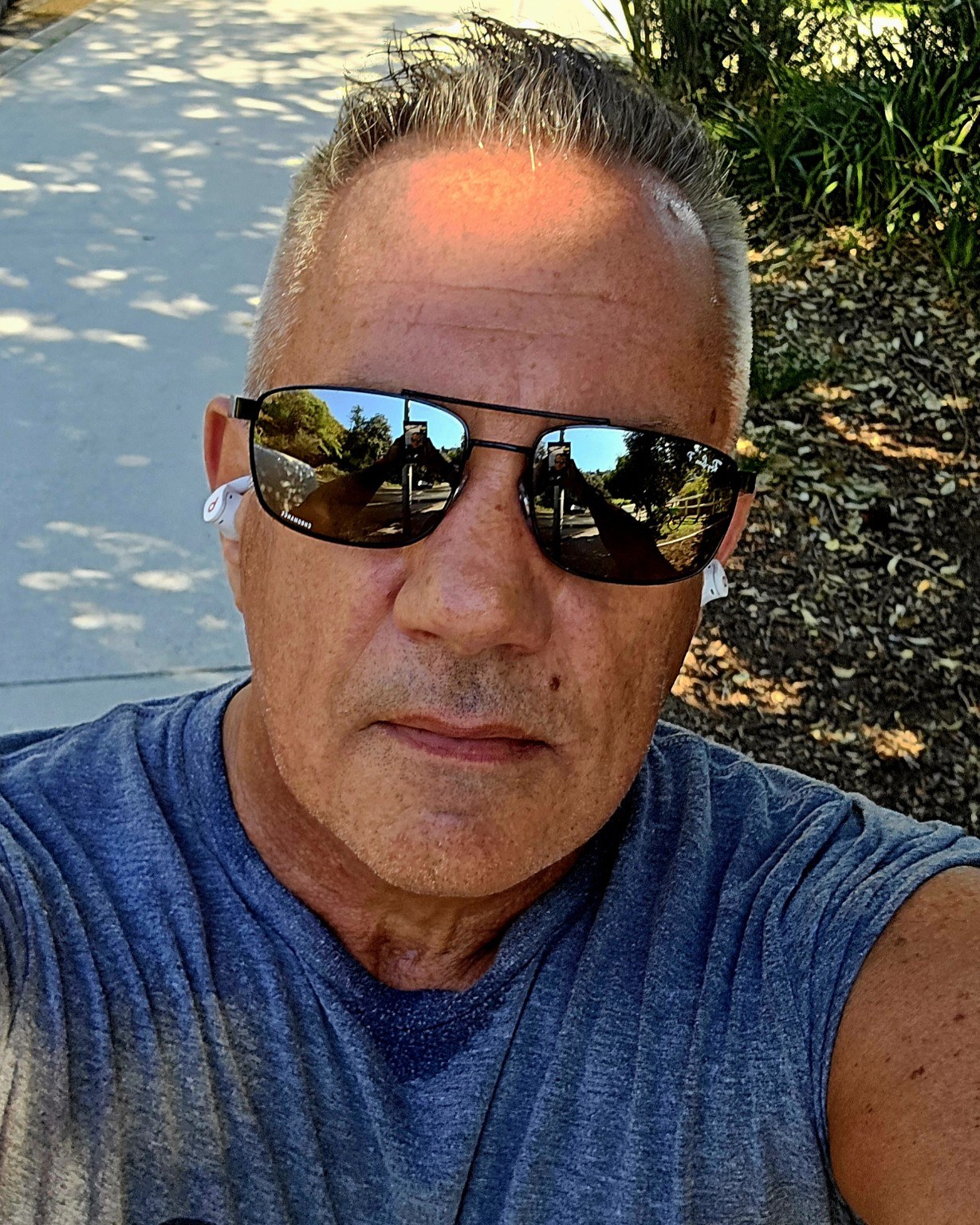 Selfie at the end of the Coogee to Bondi coastal walk