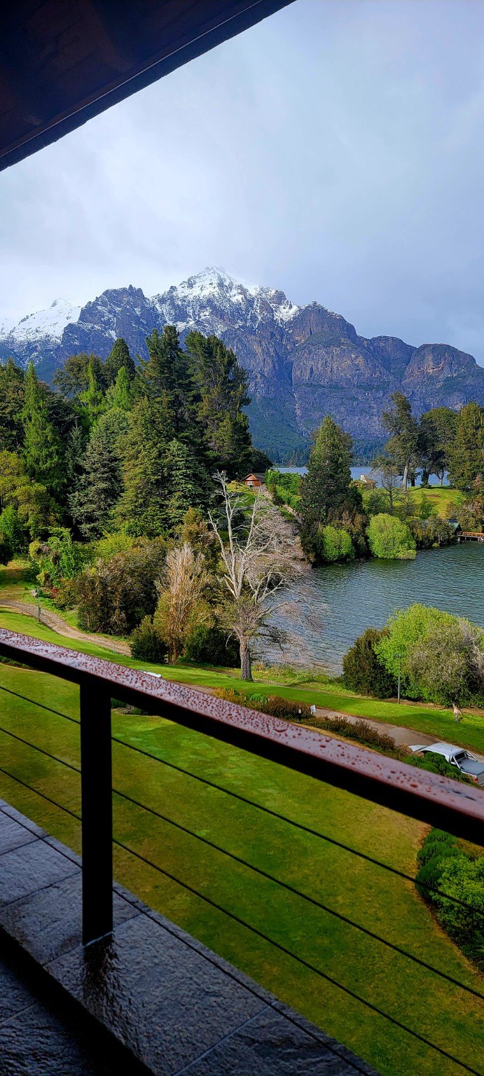 Closer mountain view from Villa Llao Llao
