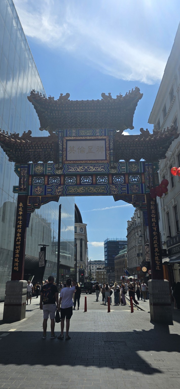 London Chinatown gate