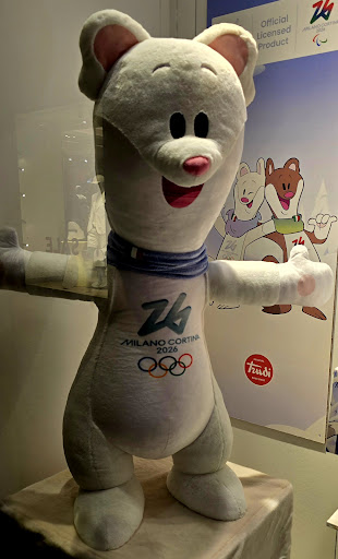 Milano Cortina 2026 Winter Olympics mascot plush