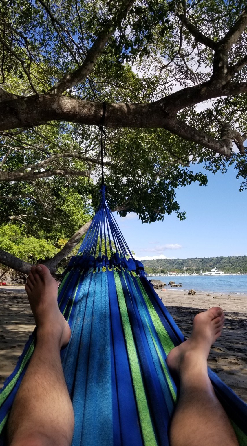 Hammock on the beach