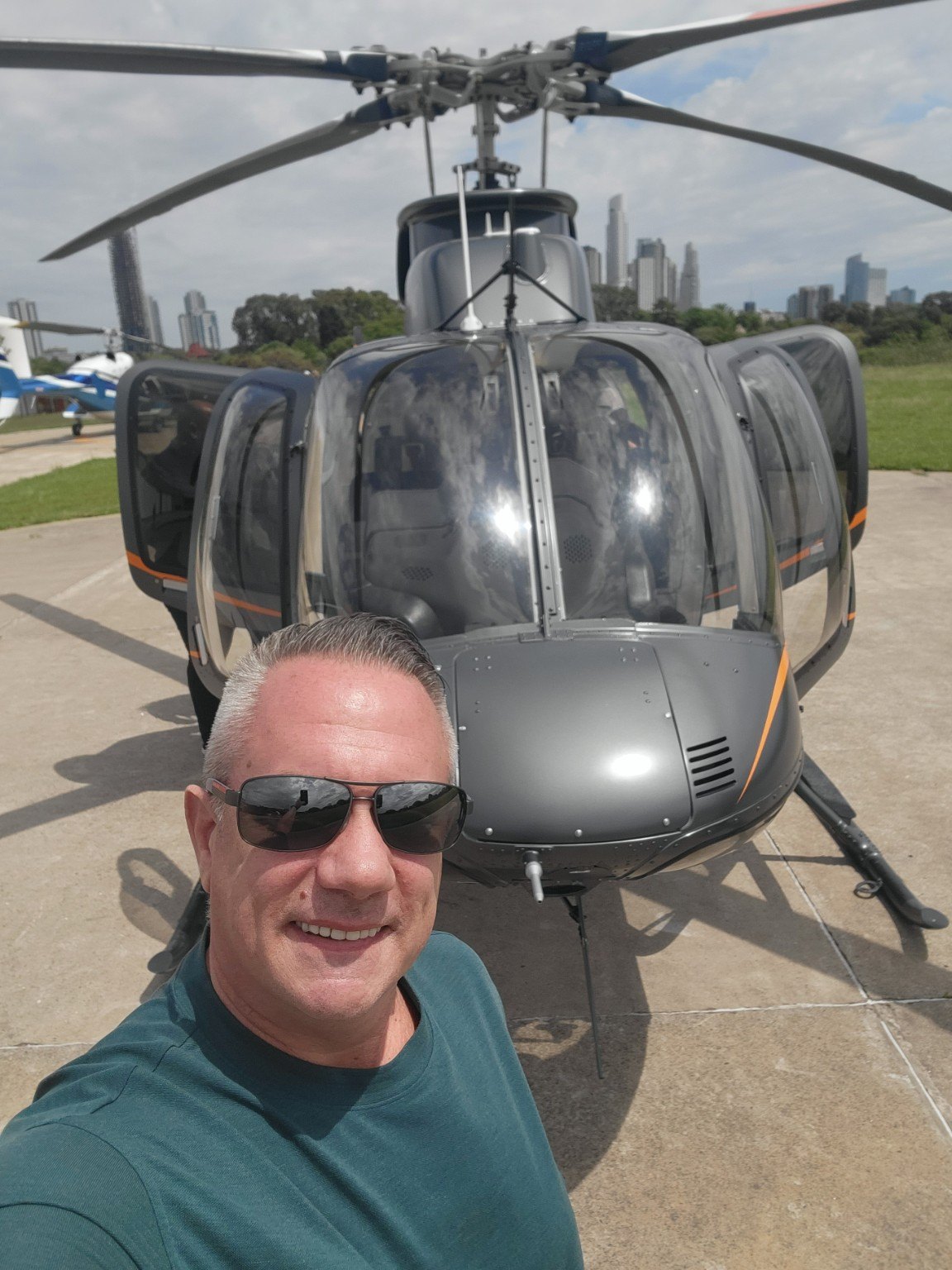 Ready for a helicopter ride over Buenos Aires