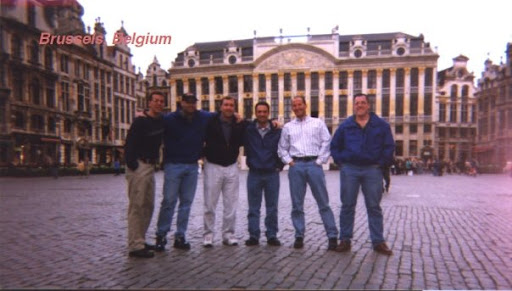 Group photo in Brussels, Belgium