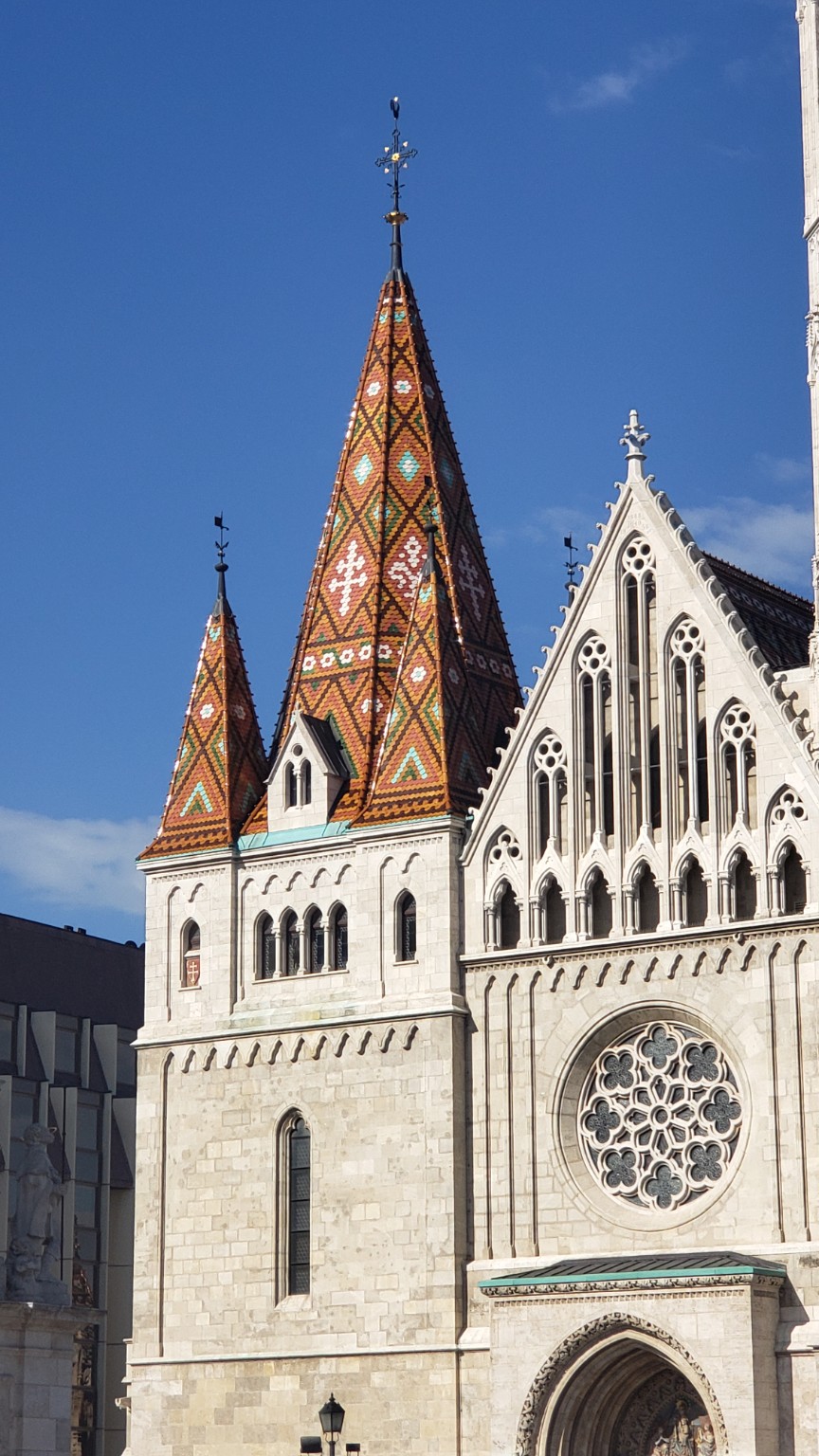 The patterned Zsolnay tiles of Matthias Church