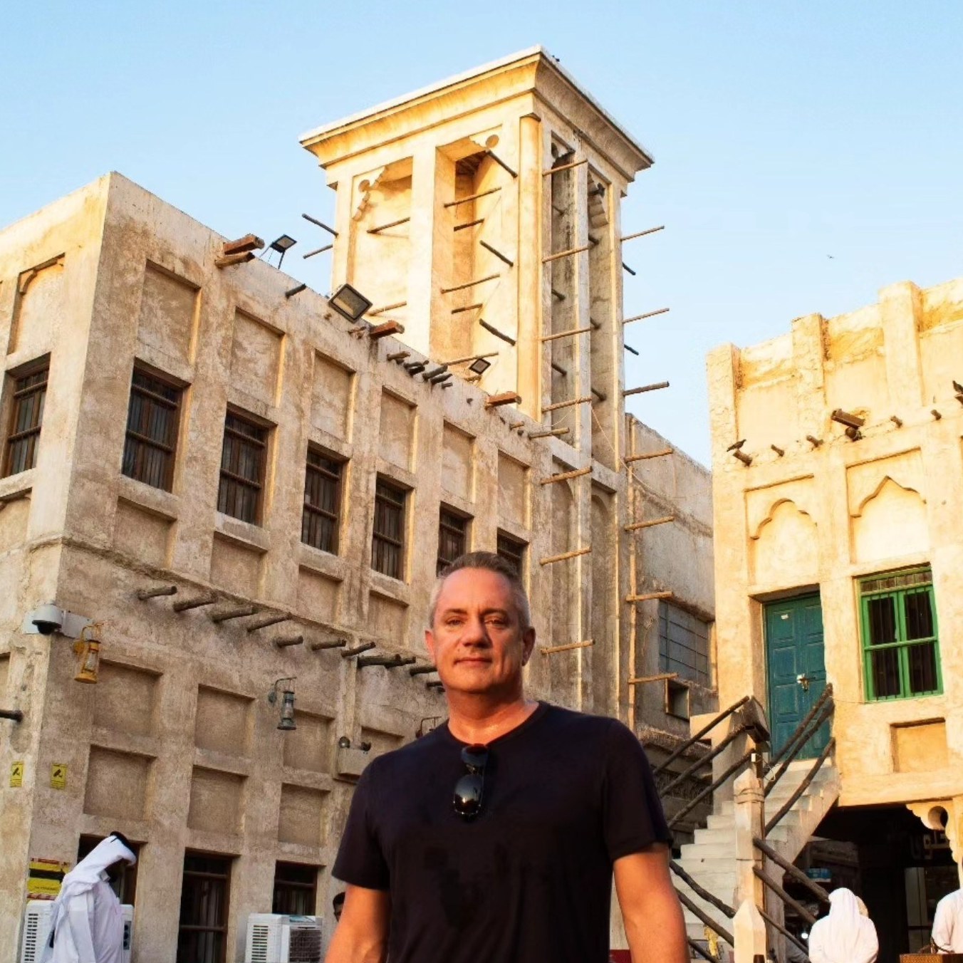 Traditional architecture around Souq Waqif